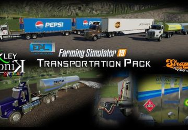 EAL Transportation Packверсия 1.0.0.0 для Farming Simulator 2019 (v1.5.x)