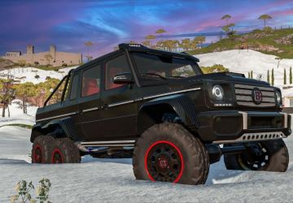 Mercedes-Benz Brabus B63S-700 6X6версия 1.1.0.0 для Farming Simulator 2022 (v1.8x)