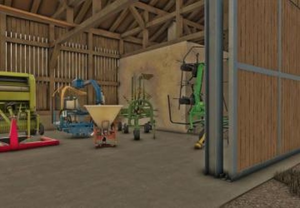 Bavarian Barnsверсия 1.0.0.0 для Farming Simulator 2025