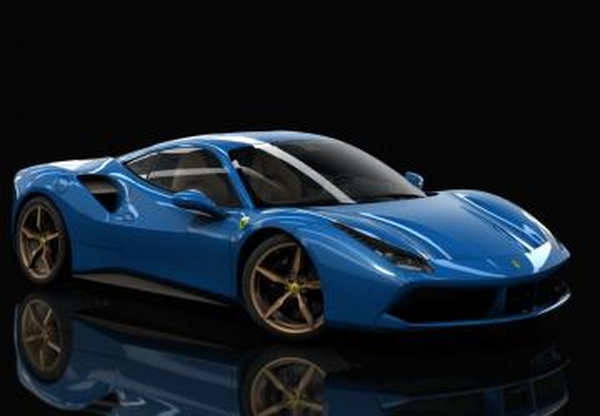 Ferrari 488 GTBверсия 1.0 для Assetto Corsa
