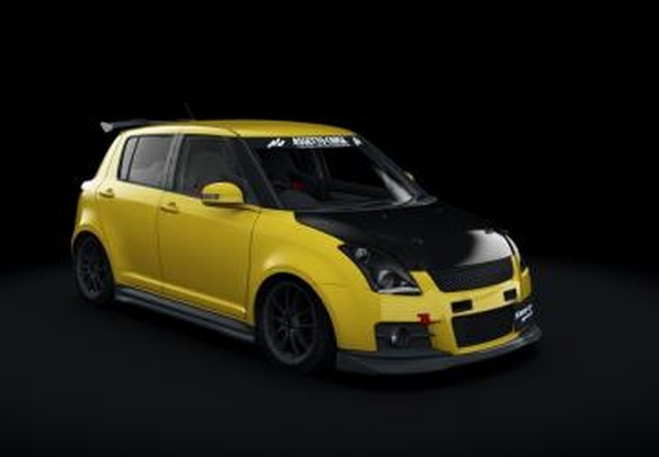 Suzuki Swift Sport 2007 TRACKверсия 1.0.1 для Assetto Corsa