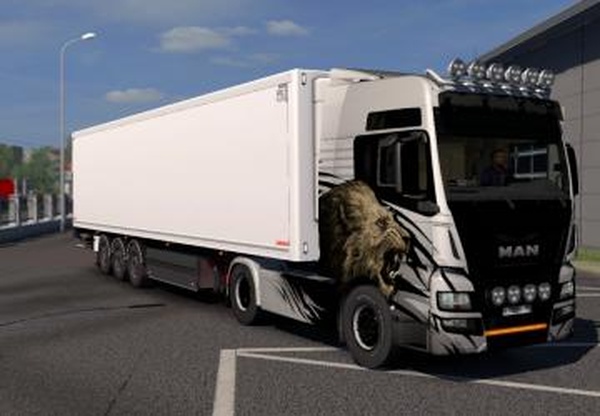 Lion Power для Man TGX Euro 6 от SCSверсия 1.0 для Euro Truck Simulator 2 (v1.34.x)