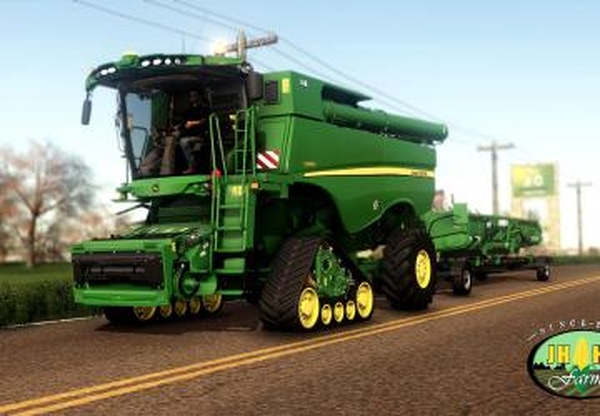 John Deere S600i Series (2012-2017)версия 1.2.0.0 для Farming Simulator 2019 (v1.5.x)