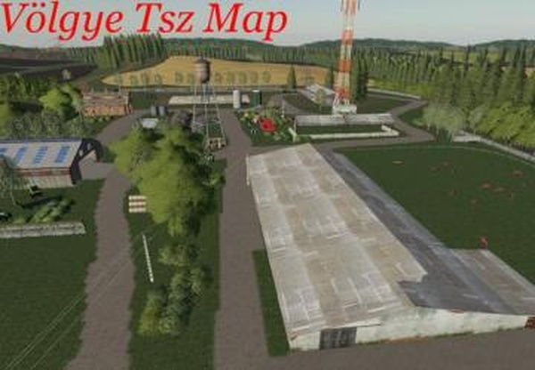 Карта «Zala Volgye TSZ»версия 1.0.0.0 для Farming Simulator 2019 (v1.5.x)