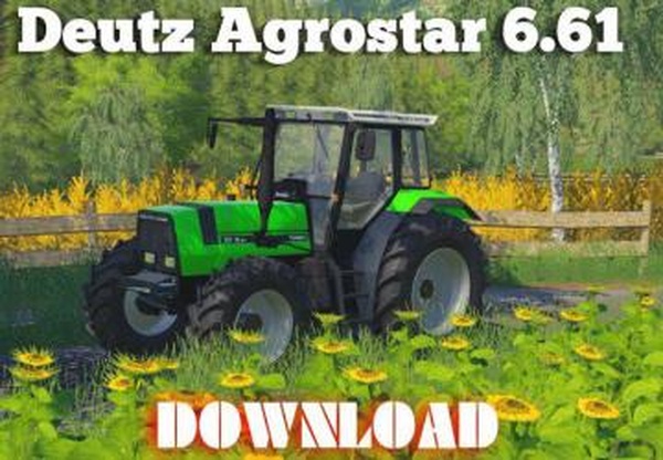 Deutz Agrostar 6.61версия 1.0.0.0 для Farming Simulator 2019