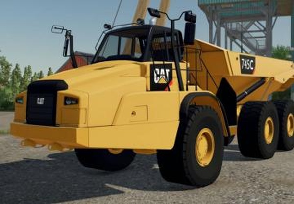 CAT 745версия 1.0.0.0 для Farming Simulator 2022