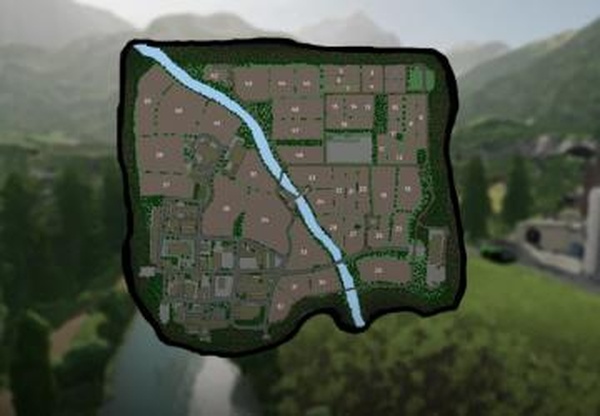 Карта «European Countryside»версия 1.1.0.0 для Farming Simulator 2022