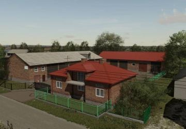 Modern Brick Buildingsверсия 1.0.0.0 для Farming Simulator 2022