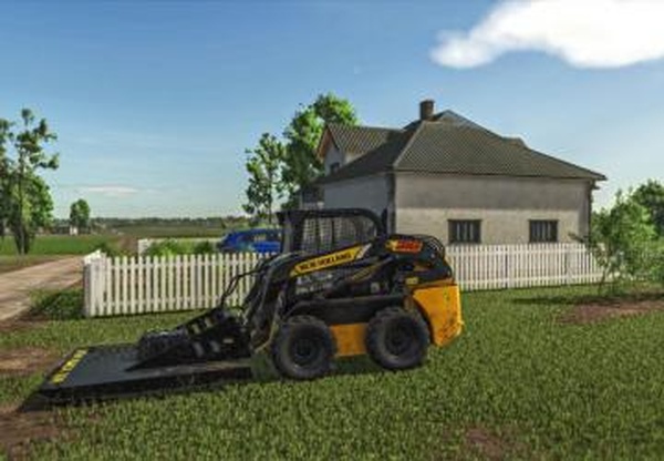 SkidSteer Mowerверсия 1.0.0.0 для Farming Simulator 2025