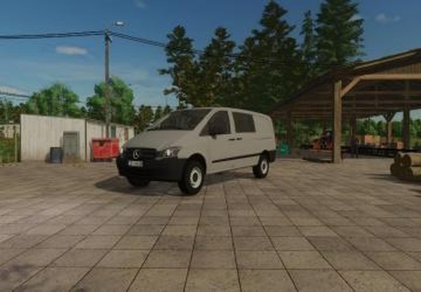 Mercedes Benz Vitoверсия 1.0.0.0 для Farming Simulator 2025