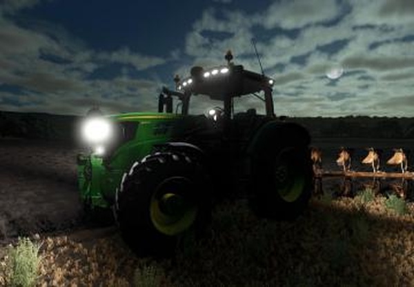 John Deere 61xxR Medium Frame 2015версия Beta для Farming Simulator 2025
