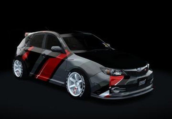 Subaru Impreza WRX STi CUSTOMверсия 1.2 для Assetto Corsa