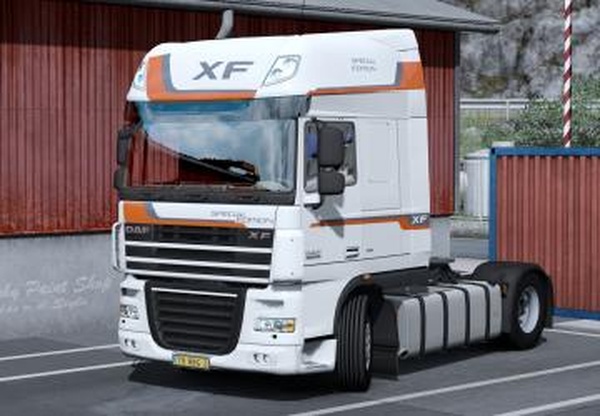 Скин «Special Edition» для DAF XF от Vadikv1.0 для Euro Truck Simulator 2 (v1.32.x, 1.33.x)