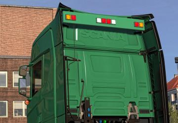 Pack Back Plate for Scania S&R 2016версия 1.0 для Euro Truck Simulator 2 (v1.33.x)