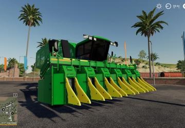 John Deere 9965 Cotton Picker 6 Row ConvertvBeta для Farming Simulator 2019