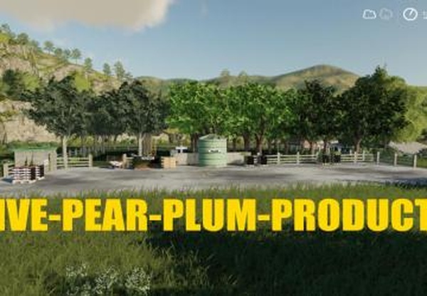Olive Productionверсия 1.0 для Farming Simulator 2019