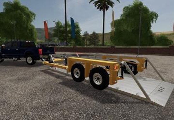 Wilson Dropdeck Trailerверсия 1.0 для Farming Simulator 2019 (v1.5.x)