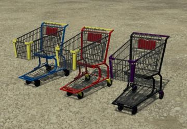Shopping Cartверсия 1.0.0.0 для Farming Simulator 2022