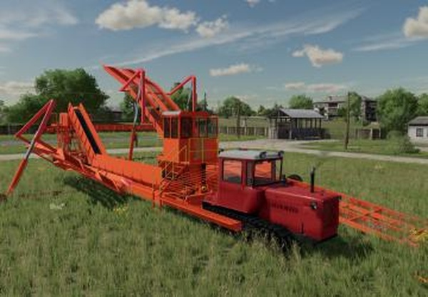 Буртоукладчик комплекс 65М2Б3-Кверсия 2.3.0.3 для Farming Simulator 2022 (v1.8x)