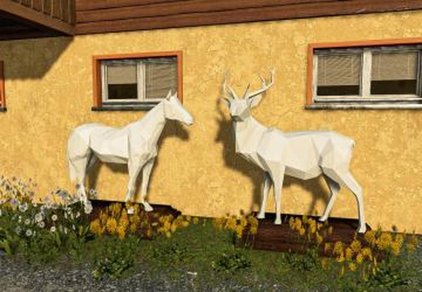 Decorative Sculptures Packверсия 1.0.0.0 для Farming Simulator 2022