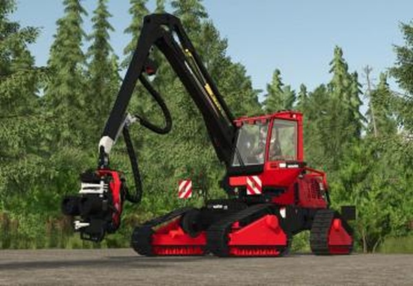Komatsu Harvester 911версия 1.1.0.0 для Farming Simulator 2025