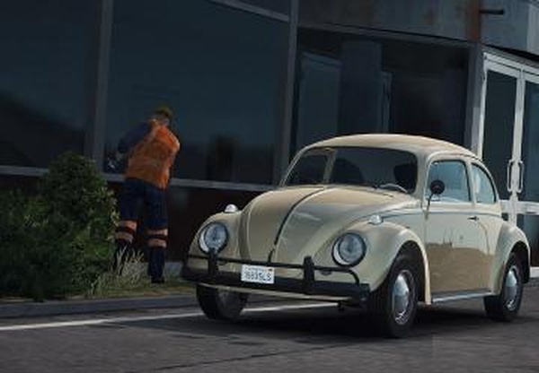 Volkswagen Beetle 1963версия 1.0 для Euro Truck Simulator 2 (v1.32.x, - 1.34.x)