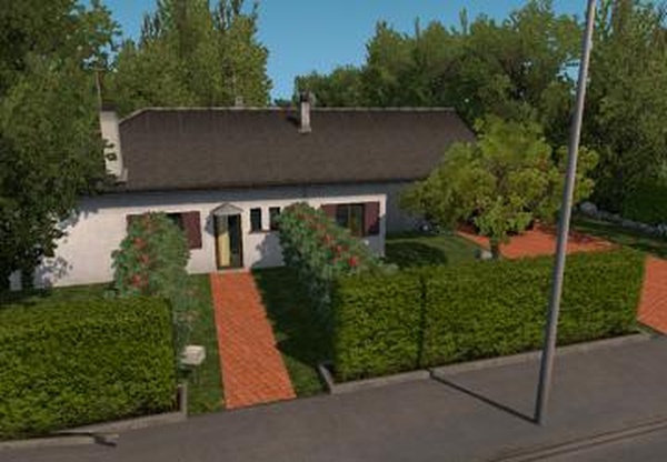 House in Parisверсия 1.0 для Euro Truck Simulator 2 (v1.33.x, - 1.37.x)