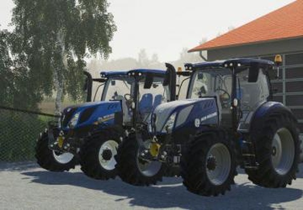 New Holland T5 Autocommandверсия 1.0 для Farming Simulator 2019