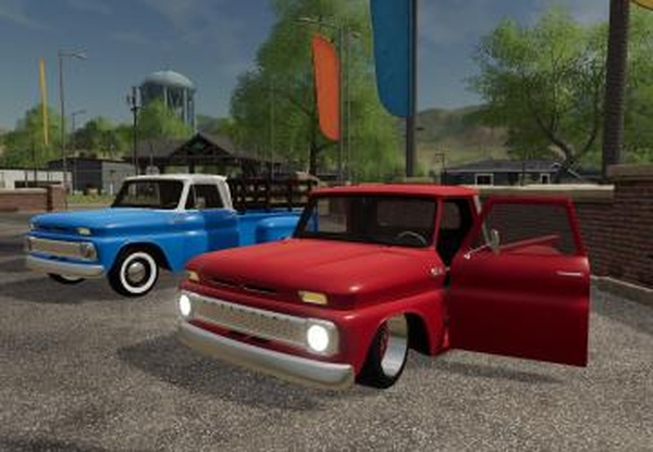 Chevrolet C10 1966версия 1.0.0.0 для Farming Simulator 2019 (v1.5.x)