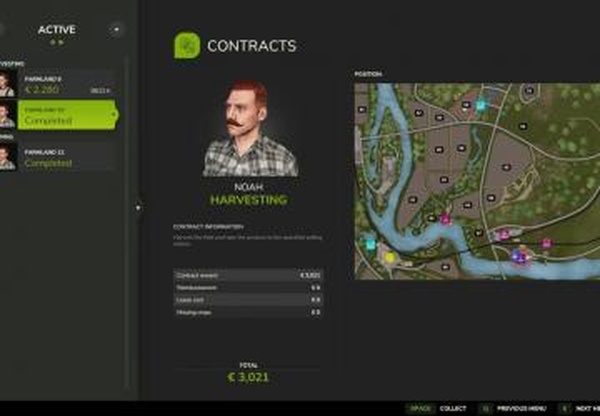 Allow Mission Work On Finished Missionsверсия 1.0.0.0 для Farming Simulator 2025