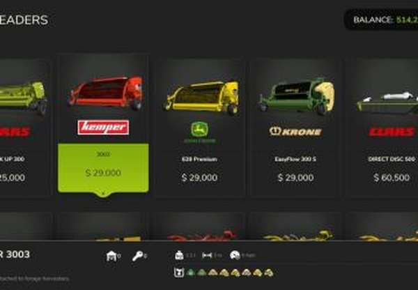 Extended Forage Harvester Pickupверсия 1.0.0.0 для Farming Simulator 2025