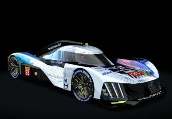 Peugeot 9X8версия 1.4 для Assetto Corsa