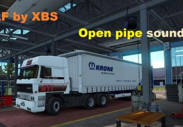 Daf F241 Open Pipe soundверсия 1.0 для Euro Truck Simulator 2 (v1.32.x, - 1.36.x)
