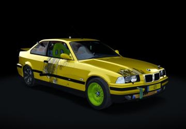 BMW E36 Diesel Beater TIResArpiверсия 2.0 для Assetto Corsa