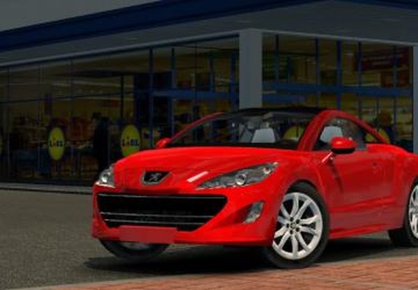 Peugeot RCZ 2010версия 1.0 для Euro Truck Simulator 2 (v1.32.x, 1.33.x)