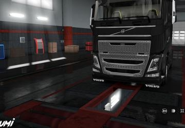 Addon for Volvo FH&FH16 2012 Reworkedверсия 1.0 для Euro Truck Simulator 2 (v1.33.x)