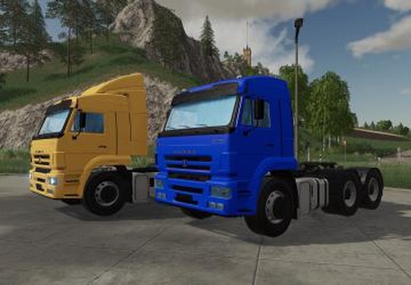 КамАЗ-6460версия 1.0.0.0 для Farming Simulator 2019 (v1.5.x)