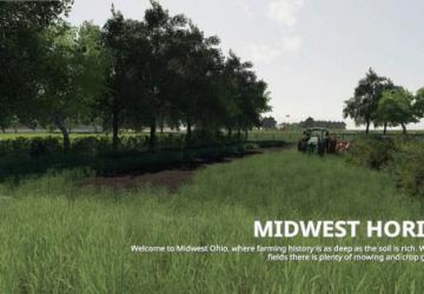 Карта «Midwest Horizon»версия 1.3.1 для Farming Simulator 2019