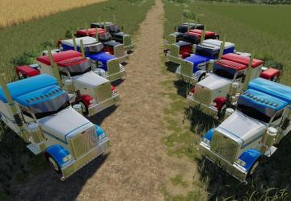 2007 Peterbilt 379 Legacyверсия 1.0 для Farming Simulator 2019