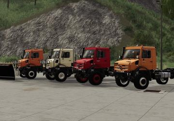 Mercedes-Benz Unimog U-5023версия 1.0.0.2 для Farming Simulator 2019 (v1.5.x)