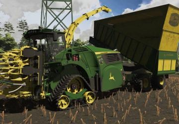 John Deere 8000 Cargoверсия 1.0.0.0 для Farming Simulator 2022