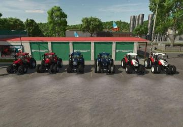 Case IH Puma AFS Connect / New Holland T7 / Steyr Absolutv1.1 для Farming Simulator 2025