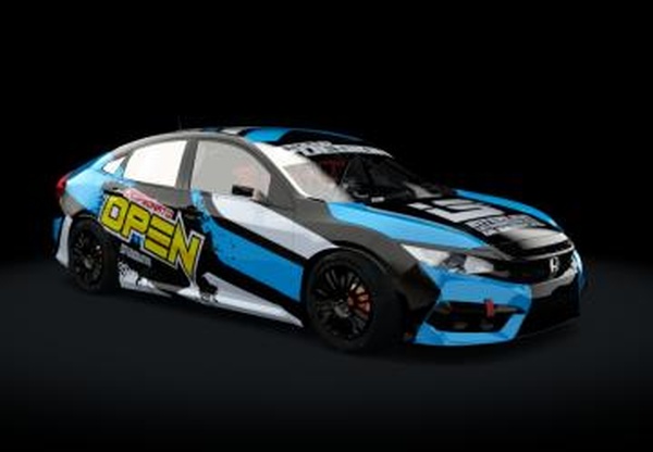Honda New Civic TNC3для Assetto Corsa