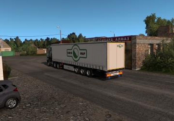 Скин «SibirMap» для Kroneверсия 0.1.0 для Euro Truck Simulator 2 (v1.32.x, 1.33.x)