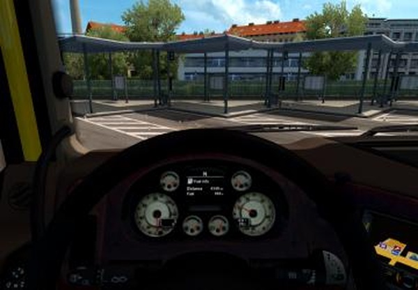 Dashboard DAF XF 105версия 1.0 для Euro Truck Simulator 2 (v1.28.x, - 1.33.x)