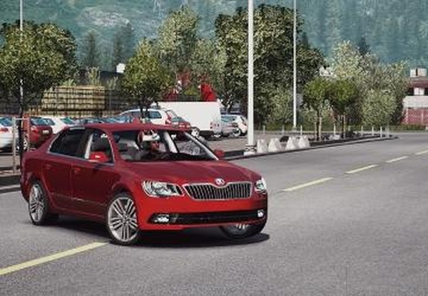 Skoda Superb Reworkedверсия 1.0 для Euro Truck Simulator 2 (v1.32.x, 1.33.x)