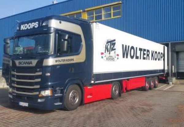 Скин «Wolter Koops» для прицепа Krone и Scania S 2016v1.0 для Euro Truck Simulator 2 (v1.32.x, 1.33.x)
