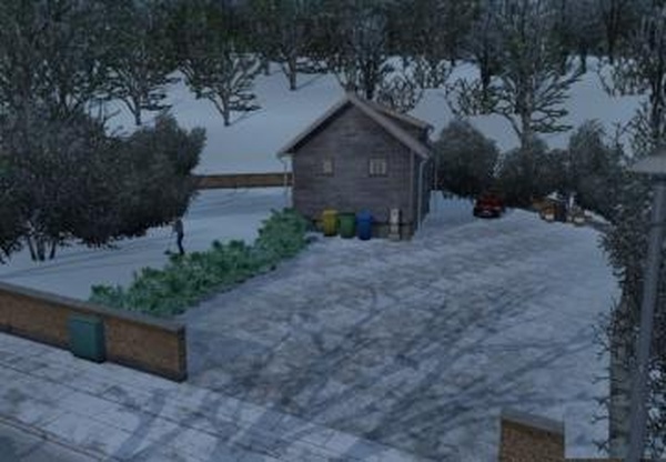Simple House in Osloверсия 1.0 для Euro Truck Simulator 2 (v1.33.x, - 1.37.x)