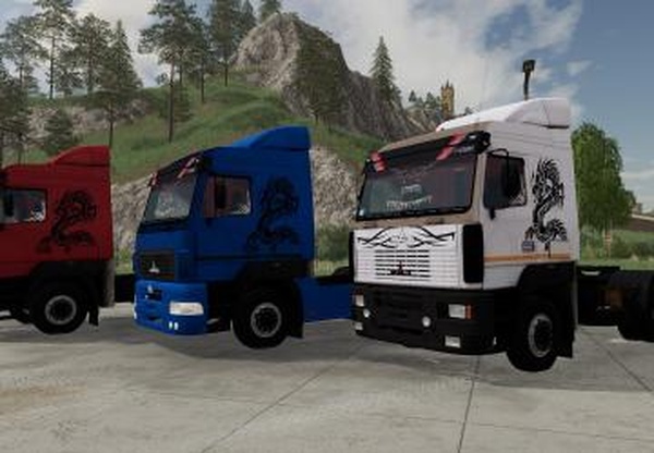 МАЗ-5440версия 1.0 для Farming Simulator 2019 (v1.5.x)