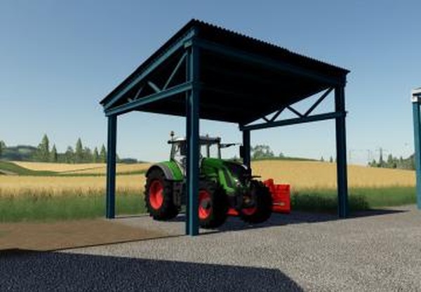 Vehicle sheltersверсия 1.1.0.0 для Farming Simulator 2019